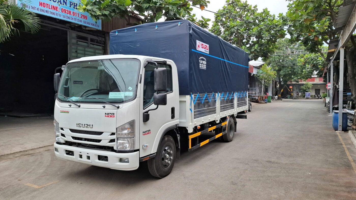 Xe Tải Isuzu 3.5 Tấn NPR85KE5 Thùng Bạt