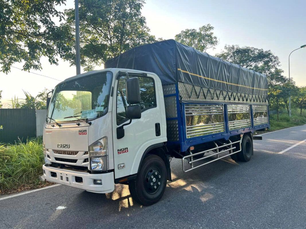 Xe Tải Isuzu NQR75ME5 5.5 Tấn Thùng Bạt