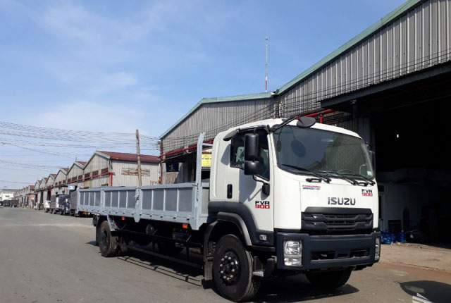 Xe Tải Isuzu 8 Tấn FVR34SE5 Thùng Lửng