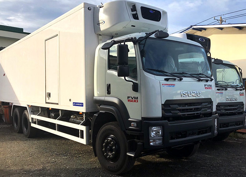 Xe Tải Isuzu FVM60WE5 15 Tấn Đông Lạnh